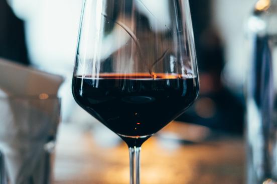 Glass of Red Wine